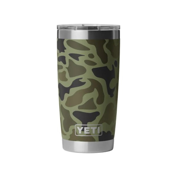 Rambler 20oz Tumbler in Olive Camo
