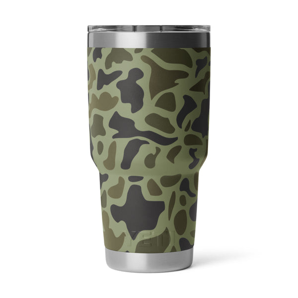 Olive Camo Rambler 30oz Tumbler
