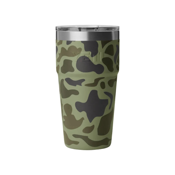 Olive Camo Rambler 20oz. Stackable Cup