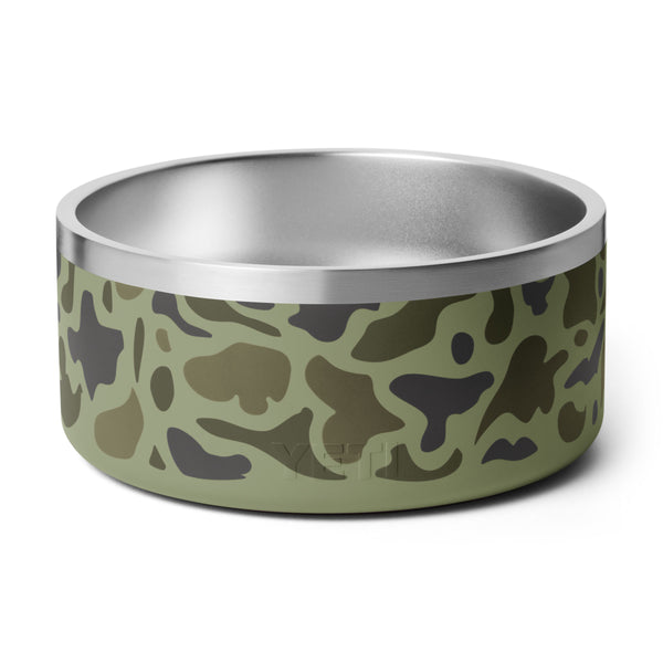 Olive Camo Boomer 8 Dog Bowl
