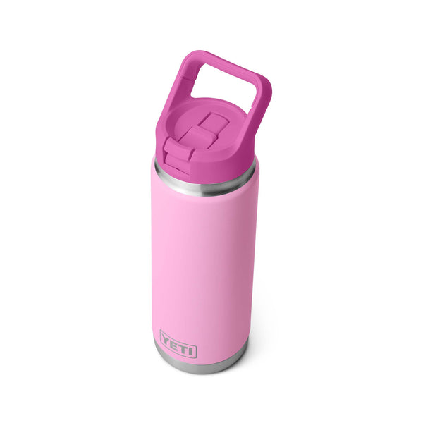 Yeti Power Pink Wildflower Rambler 26oz Straw Bottle 