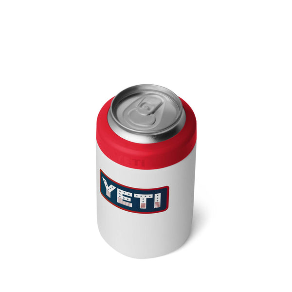 Red, White, and Navy Rambler Colster