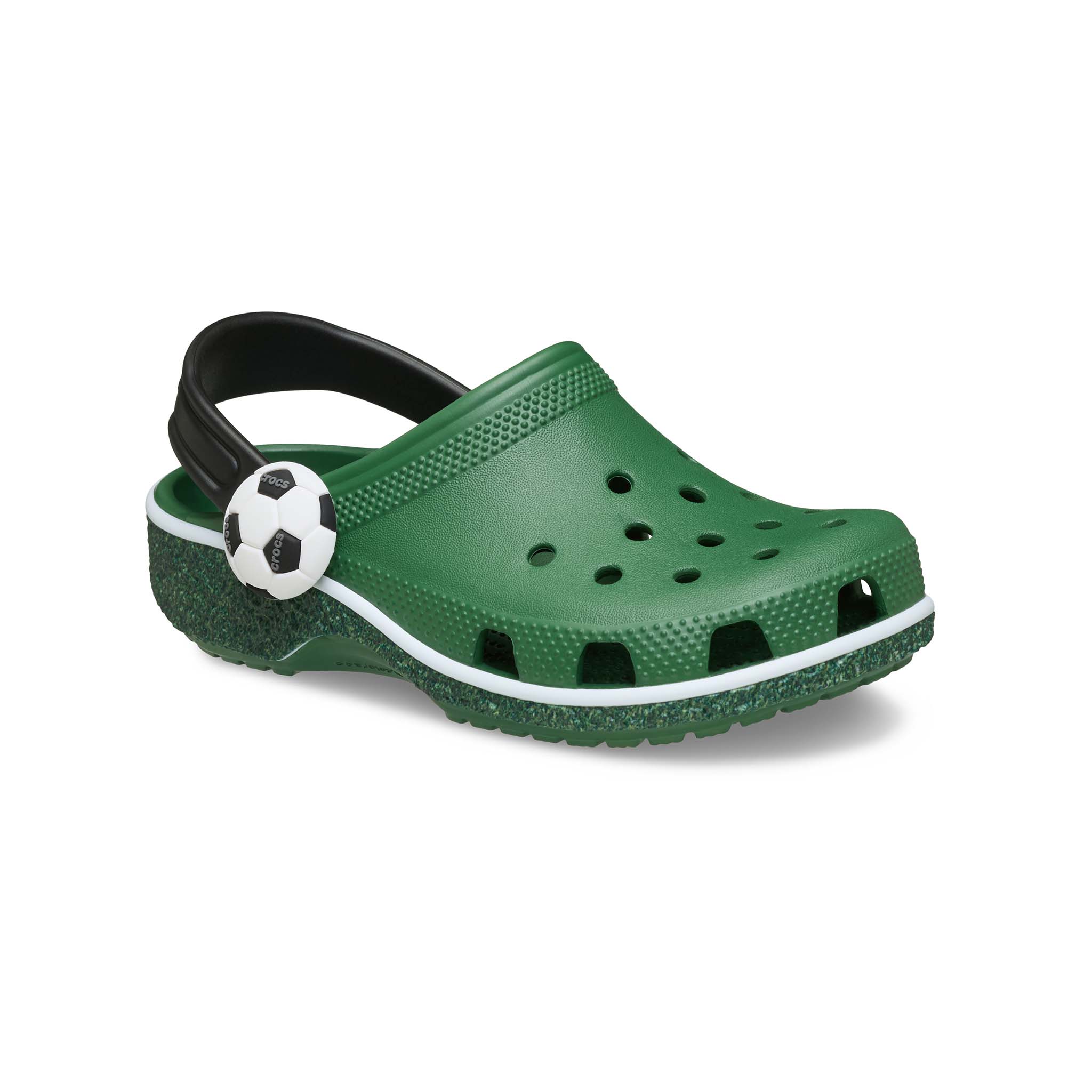 Crocs Kids Classic Soccer Clog in Turf Green | Palmetto Moon