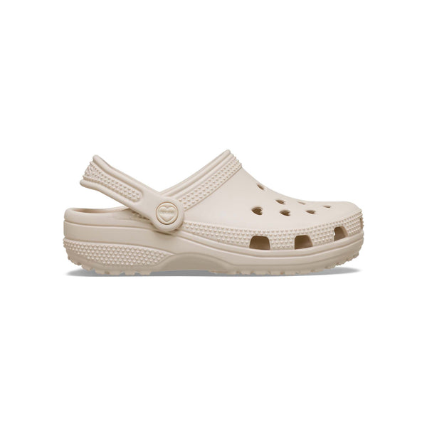 Kids Classic Hearts Cut Out Clog in Frappe