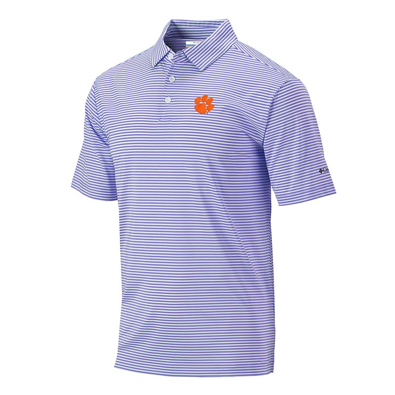 Columbia Clemson paw performance polo.