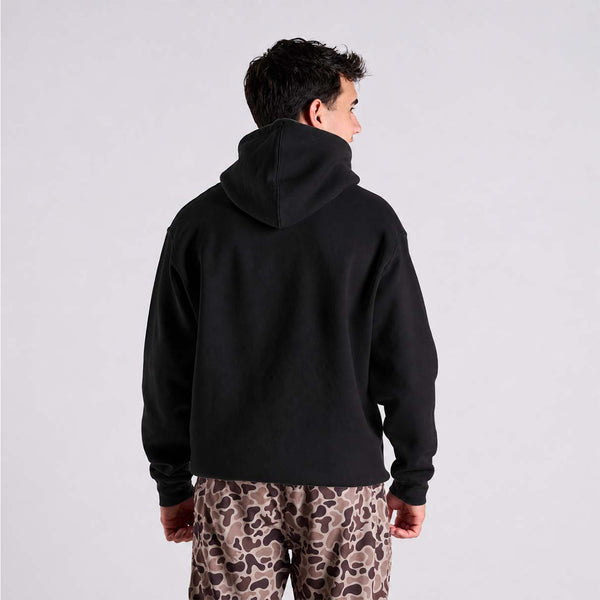 Badge Logo Hoodie in Black
