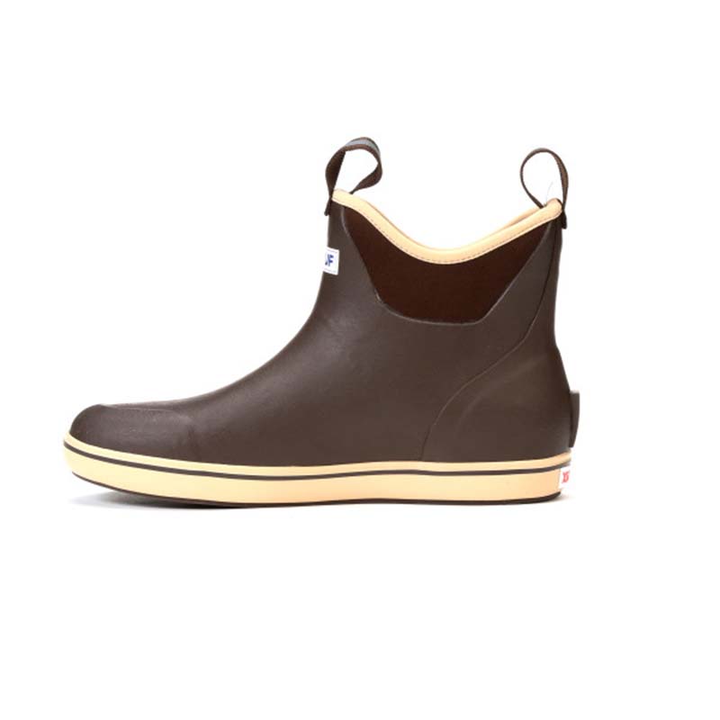 Men&#39;s 6 Inch Deck Ankle Boot in Chocolate