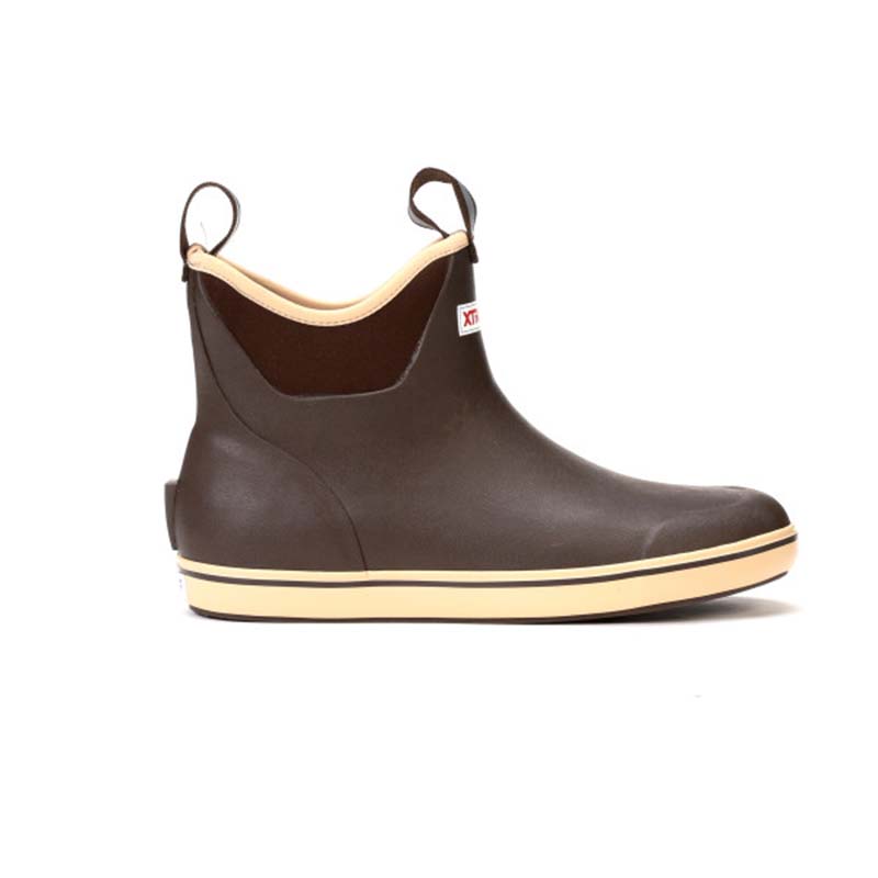 Men&#39;s 6 Inch Deck Ankle Boot in Chocolate