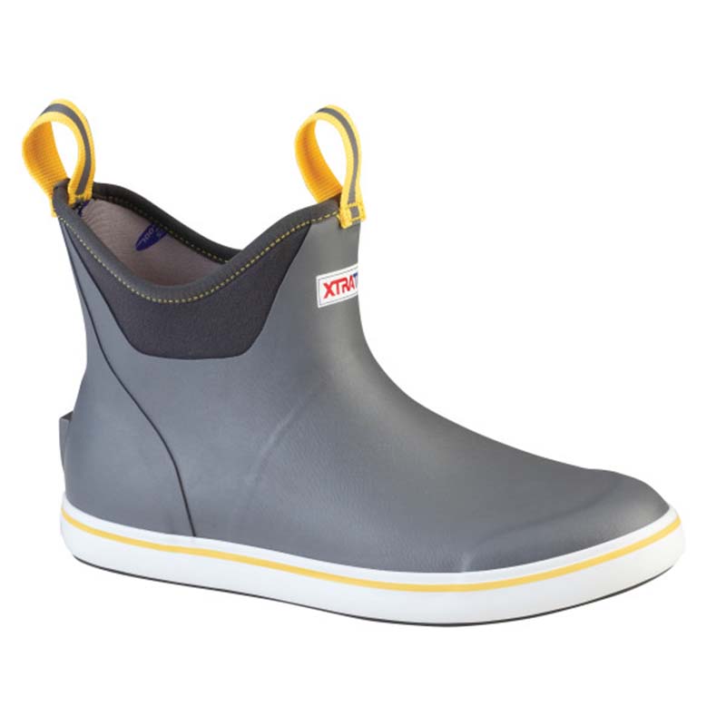 Men&#39;s 6 Inch Deck Ankle Boot in Grey