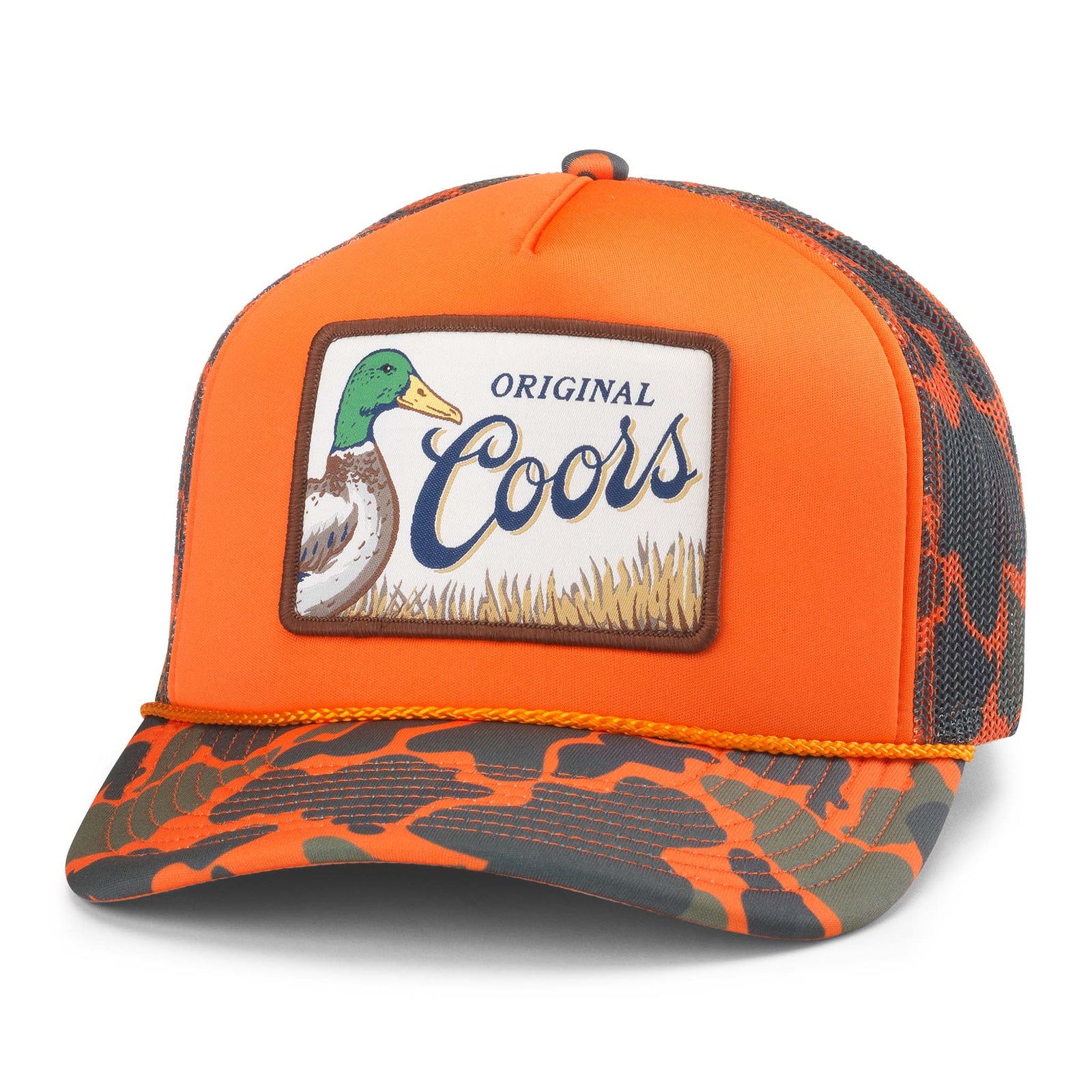 OG Coors Mallard Two Tone Patch Trucker Hat