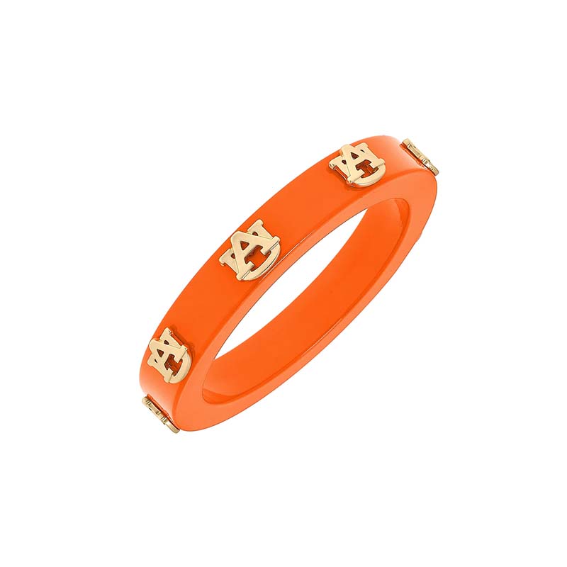 Acrylic Auburn Logo Bracelet