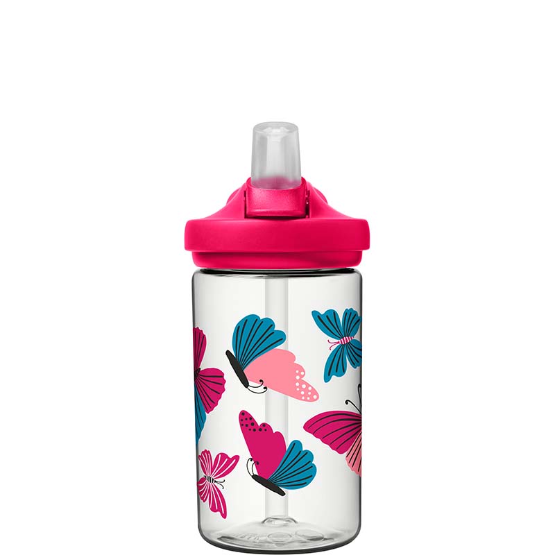 Eddy+ Kids 14oz Bottle with Tritan™ Renew in Colorblock Butterflies