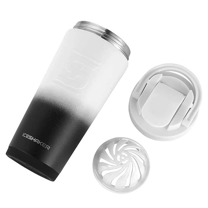 Back and White Ombre 26oz Shaker