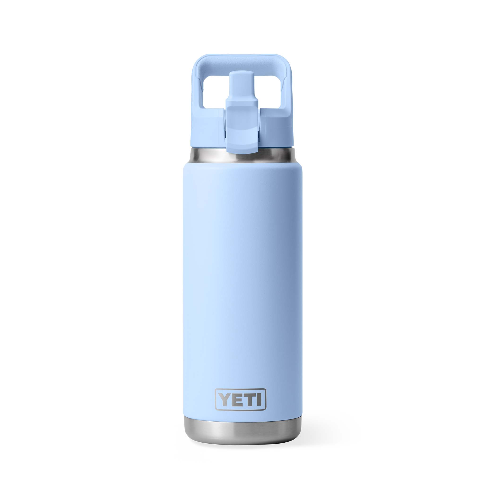 YETI® Big Sky Blue Rambler Straw Bottle Palmetto Moon