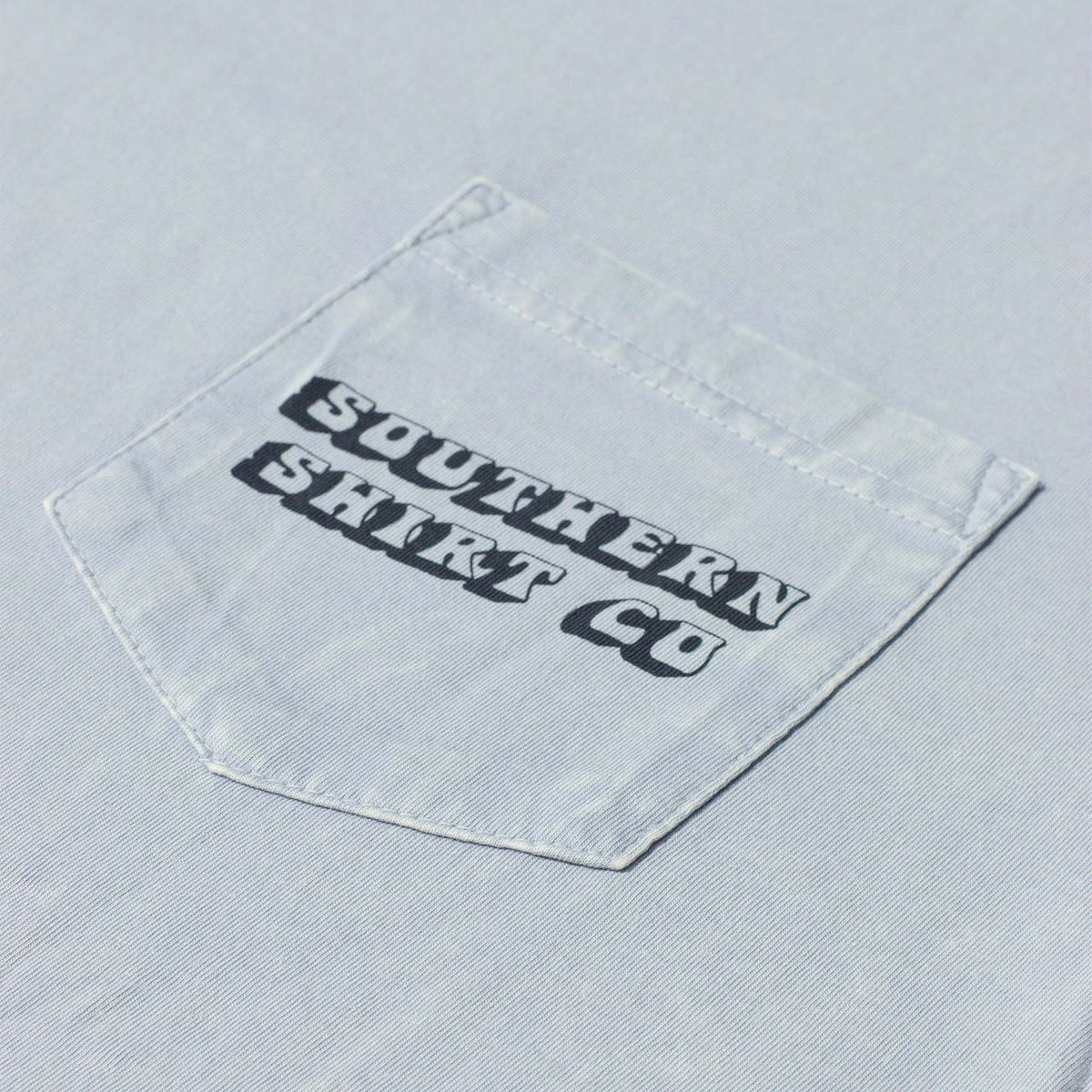 Comfort Foods Short Sleeve T-Shirt in Blue Fog by southern shirt co.