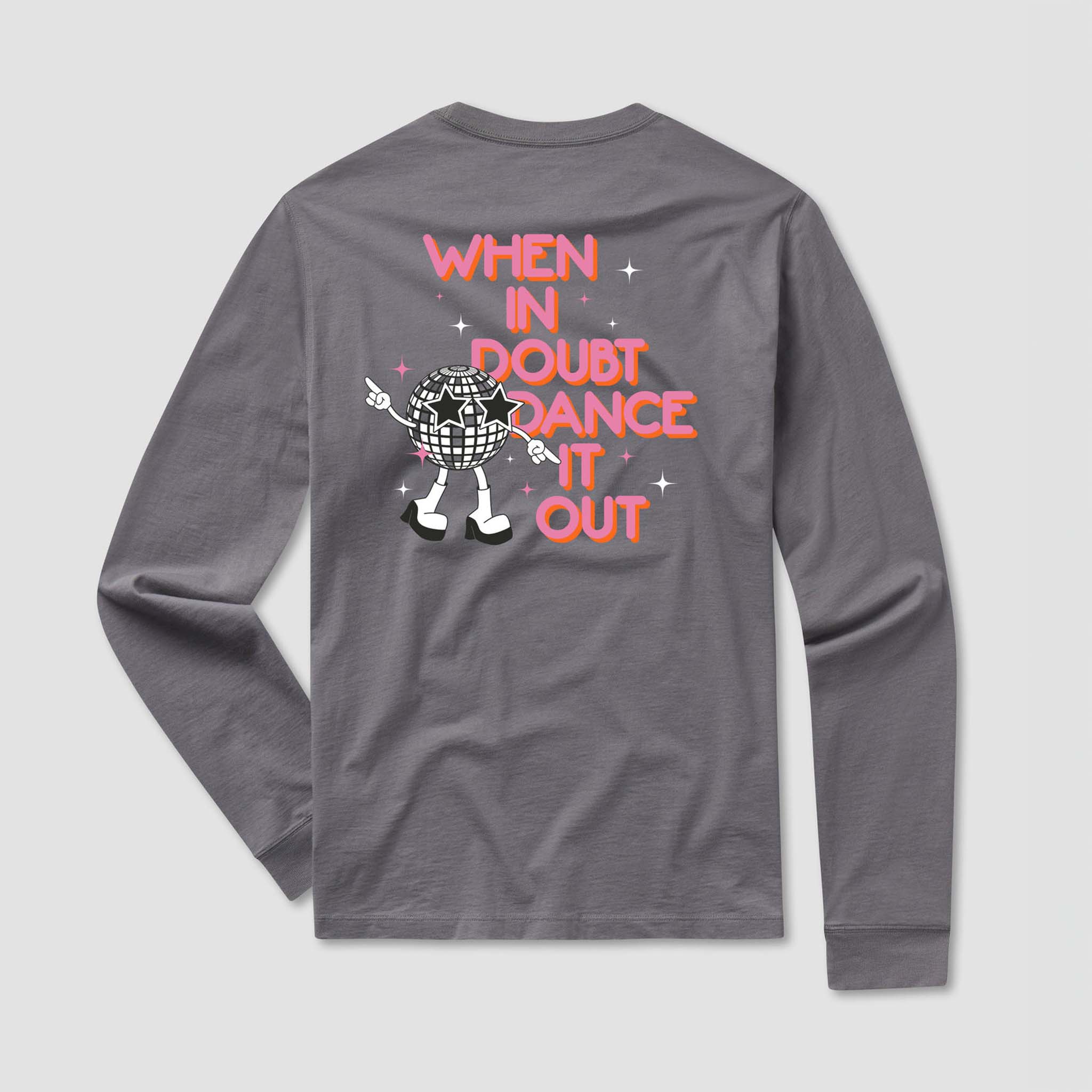 Dance It Out Long Sleeve T-Shirt Volcanic Ash