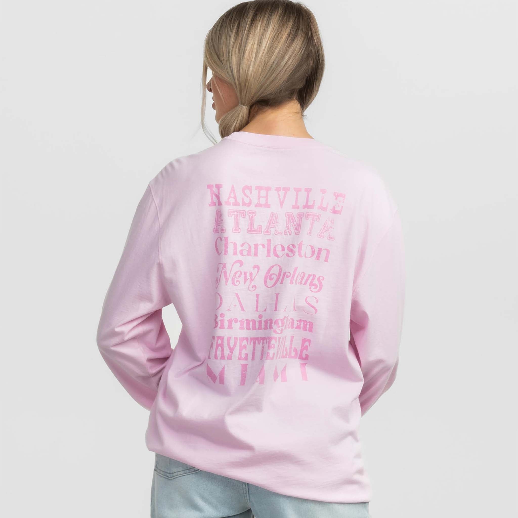 City Girl Long Sleeve T-Shirt Ballet Slipper