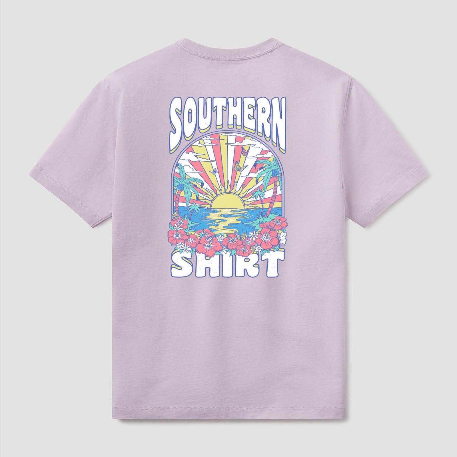 Southern Shirt Co. Vacation Mode Short Sleeve T-Shirt in Orchid Petal