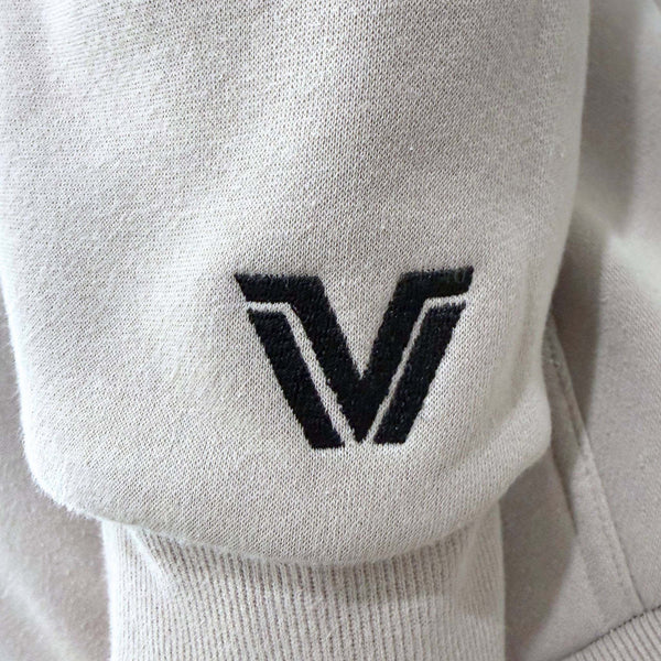 Mallard Embroidered Hoodie in Grey