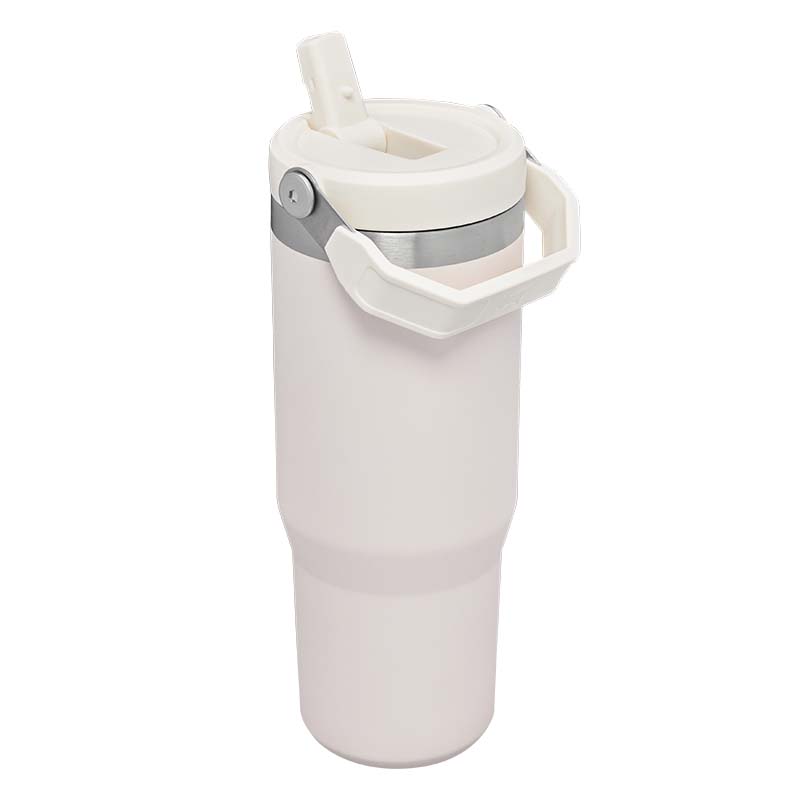 STANLEY IceFlow Bouteille d'eau avec bouchon et transport, 473,6 g, goulot à large goulot, légère et étanche, pour les voyages et le sport, en acier inoxydable isotherme, sans BPA, piscine STANLEY IceFlow Bouteille d'eau avec bouchon et transport, 473,6 g, goulot à large goulot, légère et étanche, pour les voyages et le sport, en acier inoxydable isotherme, sans BPA, piscine