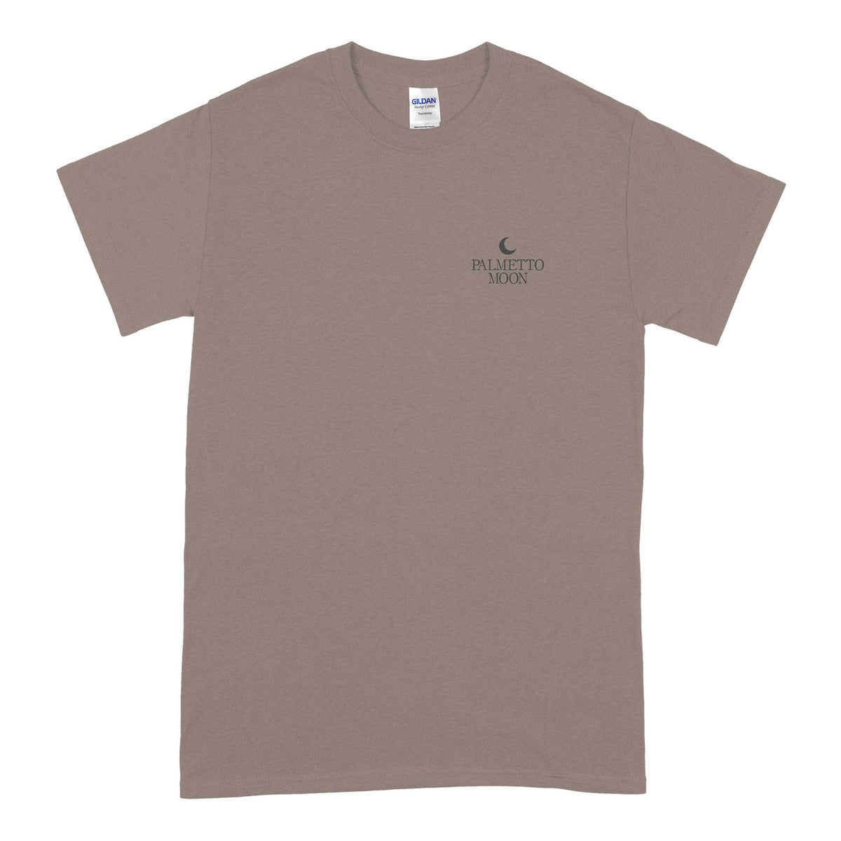 Palmetto Moon Hunting Dog Arch Short Sleeve T-Shirt in Brown Savana