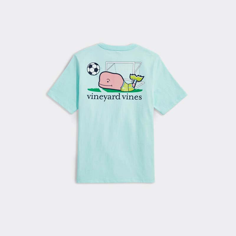 Youth Soccer Goalie Whale Short Sleeve T-Shirt