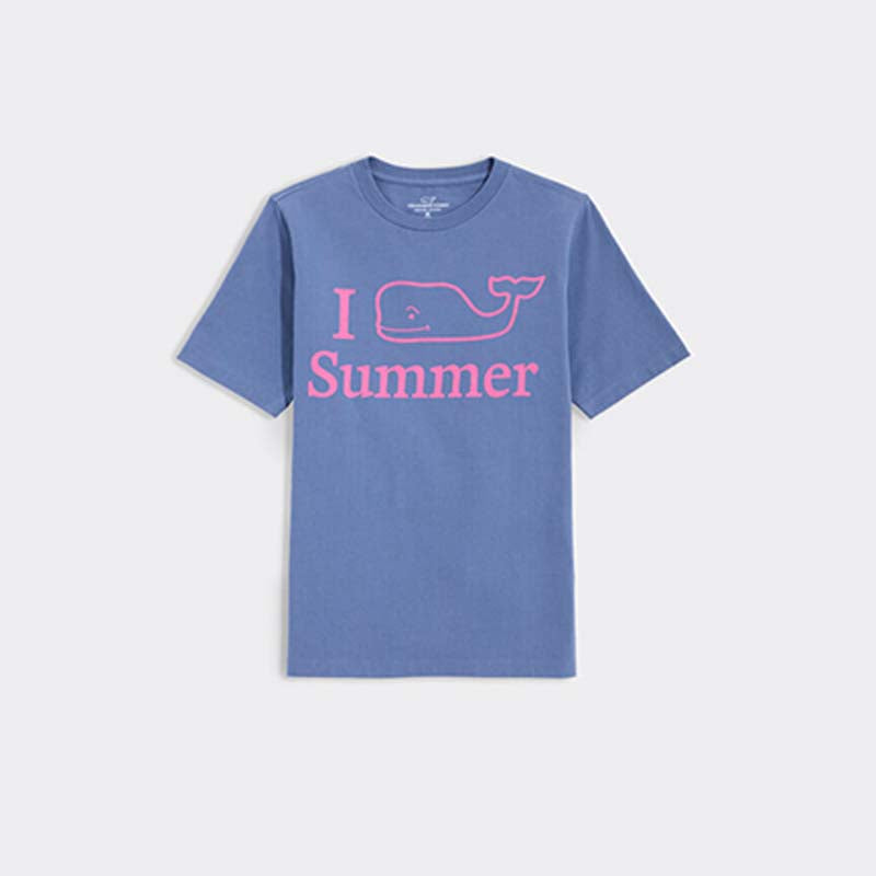 Youth I Whale Summer Short Sleeve T-Shirt