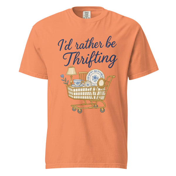 I'd Rather Be Thrifting Short Sleeve T-Shirt