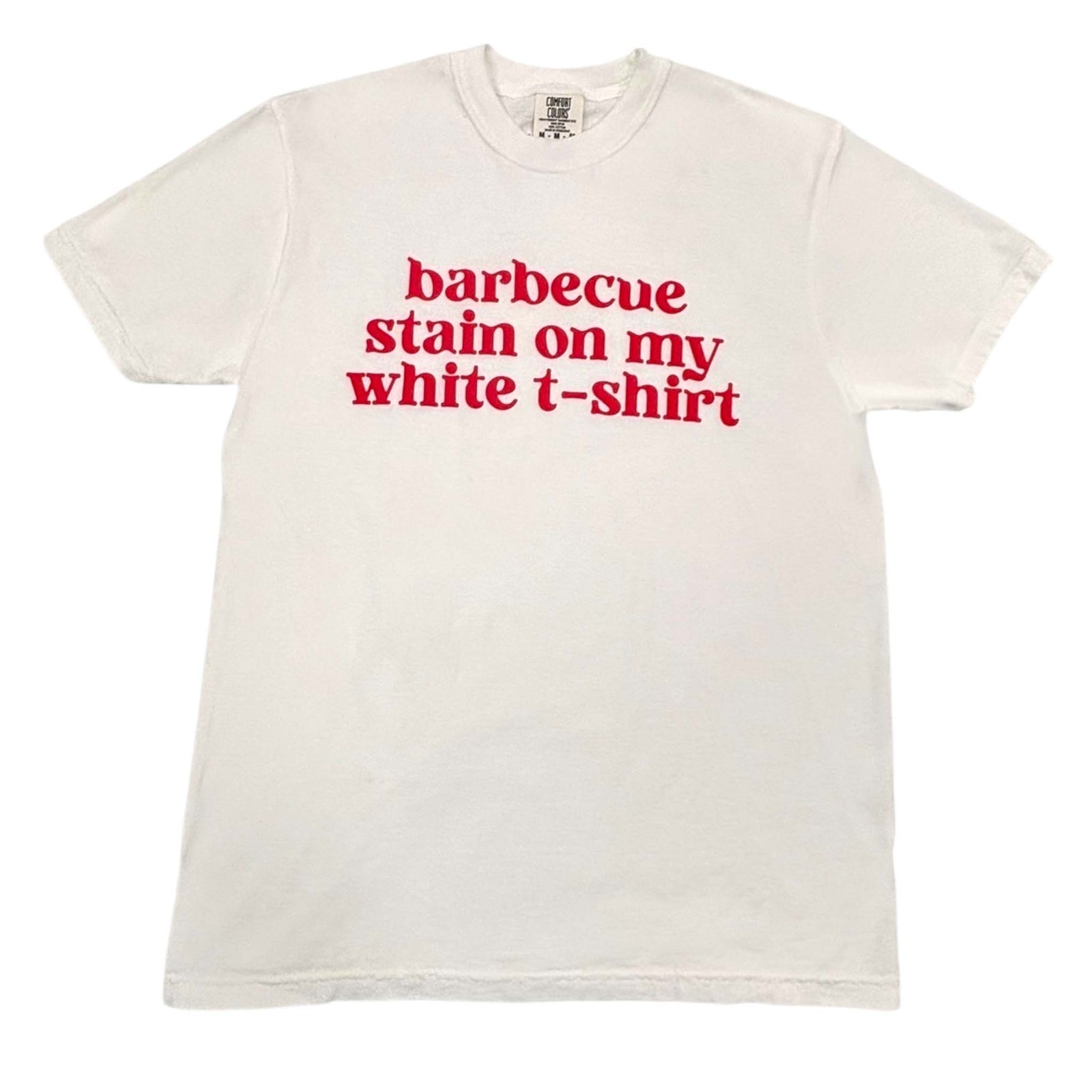 Barbecue Stain Short Sleeve T-Shirt