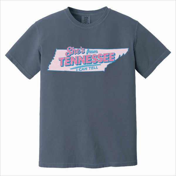 She's From Tennessee Short Sleeve T-Shirt