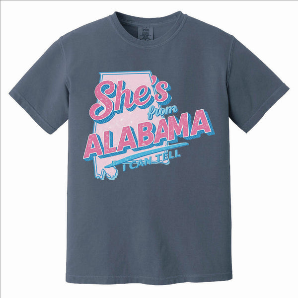 She's From Alabama Short Sleeve T-Shirt
