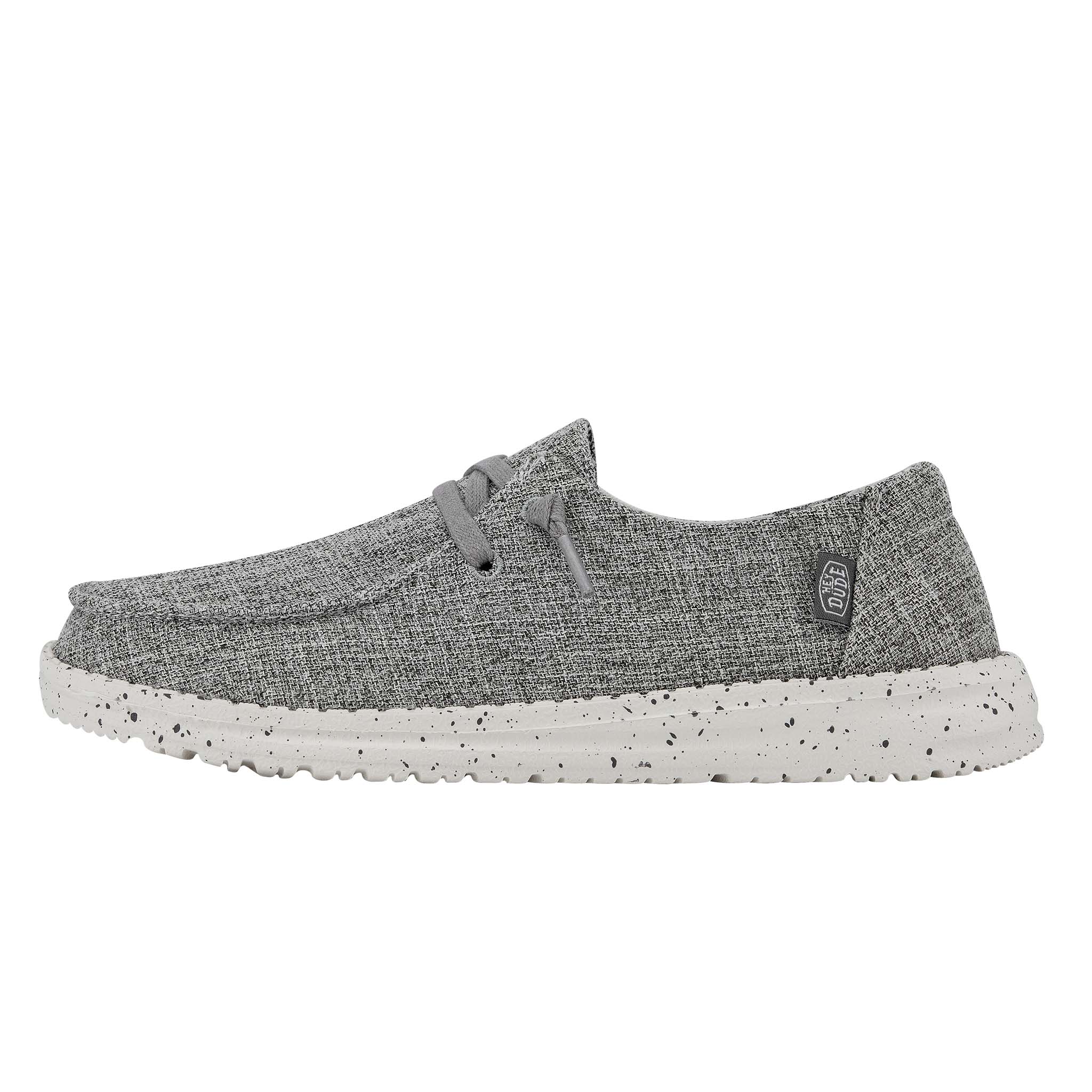 Women's Wendy Blend Linen Shoes Iron Grey