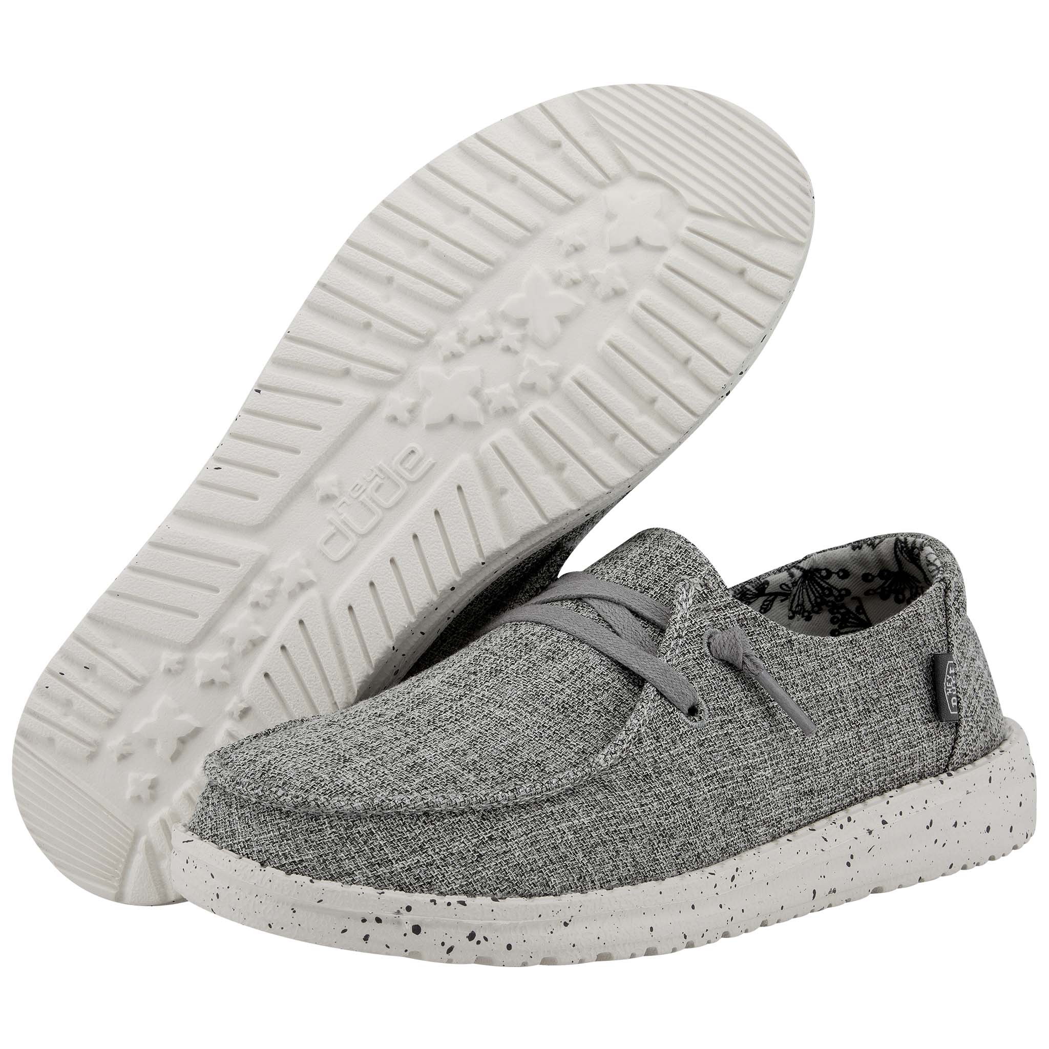 Women's Wendy Blend Linen Shoes Iron Grey