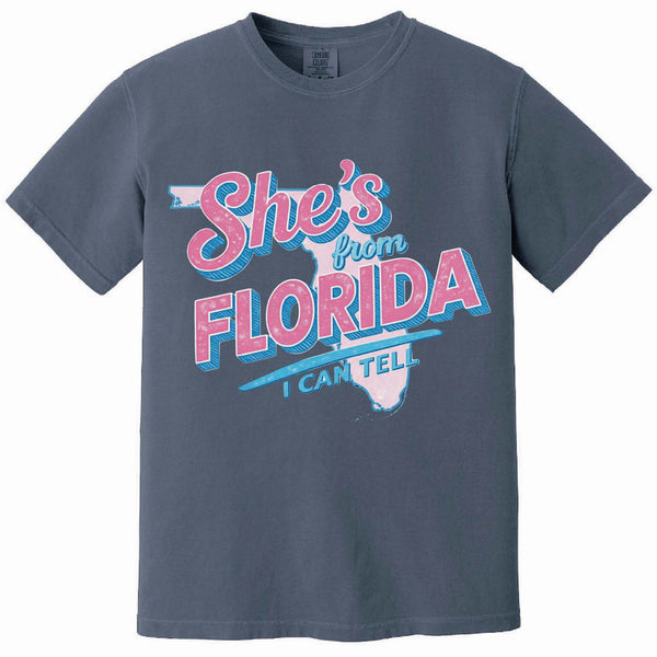 She's From Florida Short Sleeve T-Shirt