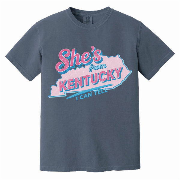 She's From Kentucky Short Sleeve T-Shirt