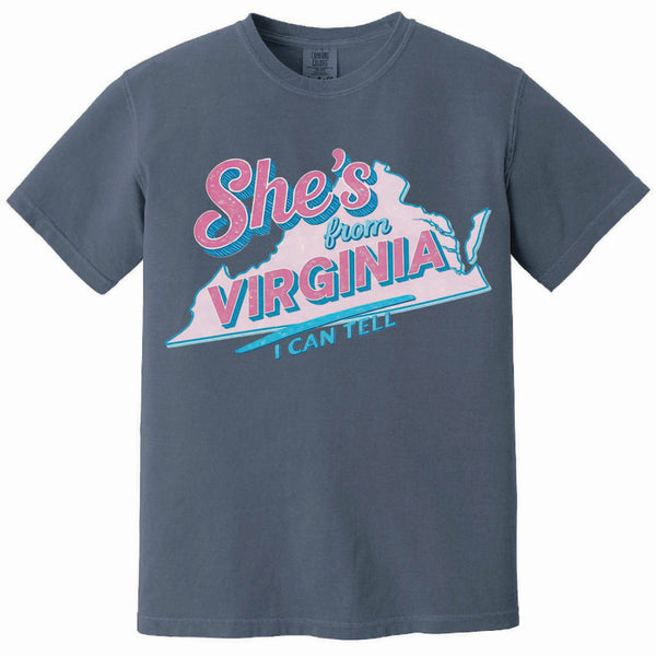 She's From Virginia Short Sleeve T-Shirt