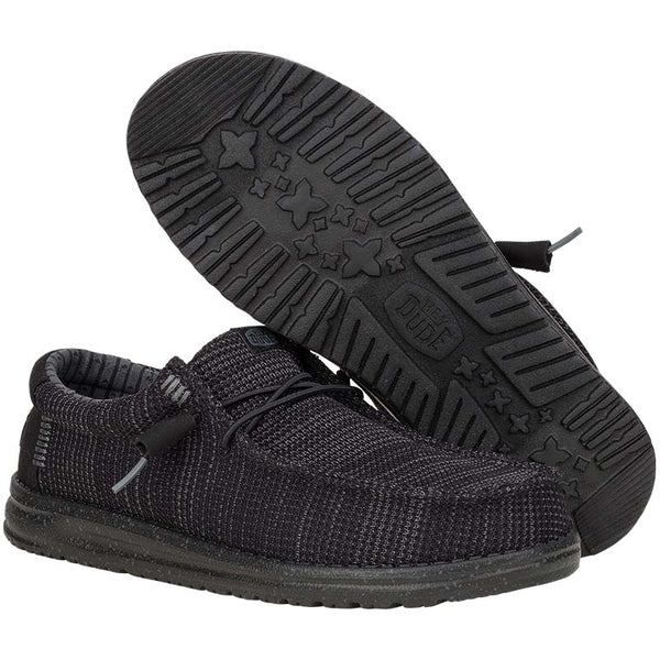 Men's Wally Stretch Sox in Black