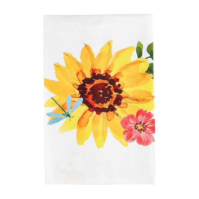 sunflower spring towel