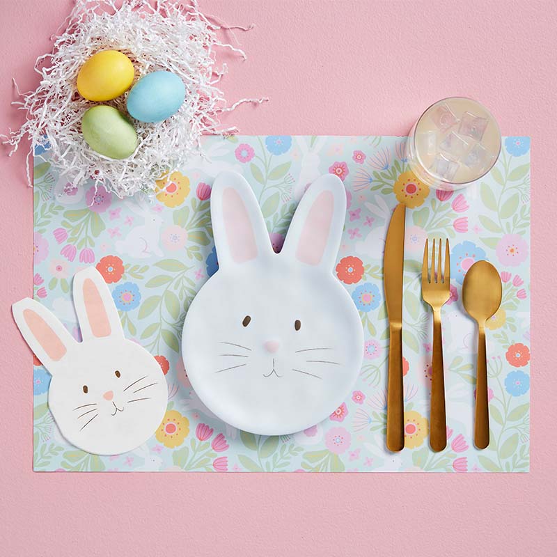 Melamine Bunny Serving Plate