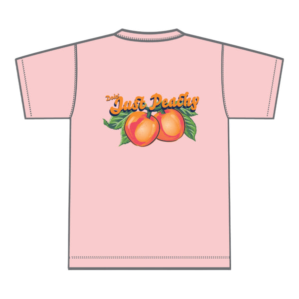 Busch Light Just Peachy Short Sleeve T-Shirt in Pink