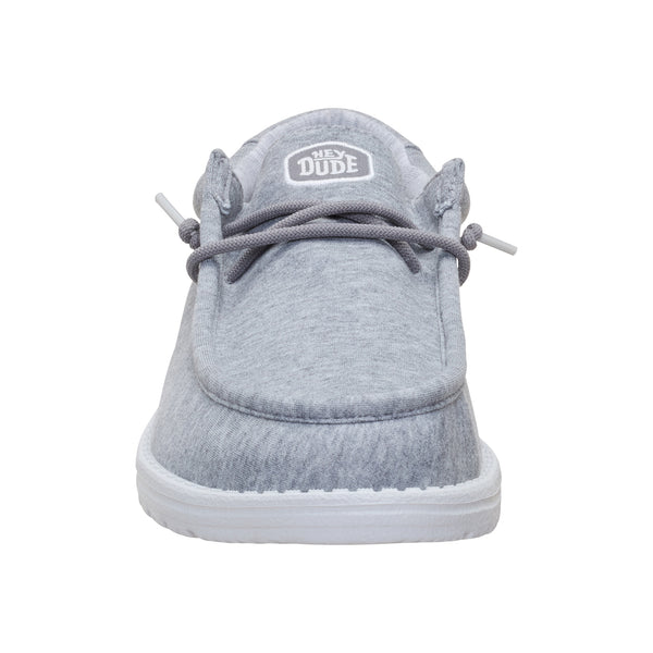 Men's Wally Stretch Jersey Shoes in Grey
