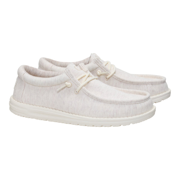 Men's Wally Stretch Jersey Shoes in Oatmeal