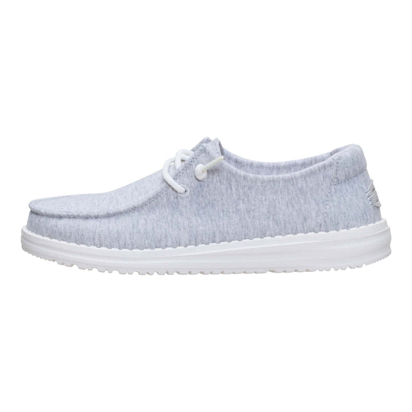 Women's Wendy Stretch Jersey Shoes in Light Grey