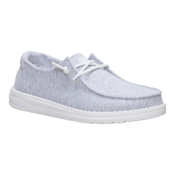 Women's Wendy Stretch Jersey Shoes in Light Grey