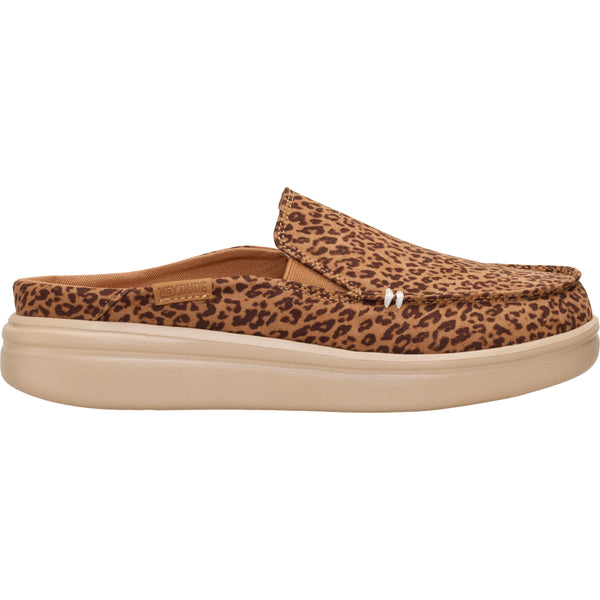 Women's Aspen Slip-on Shoes in Tan Leopard