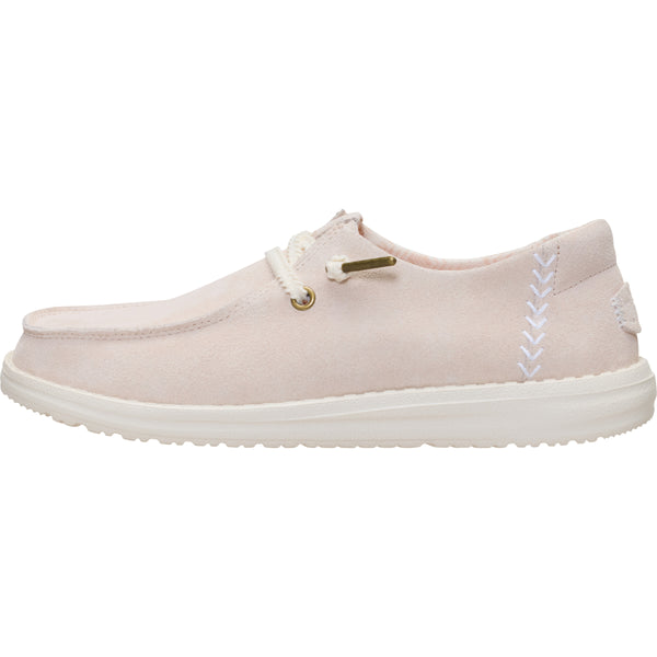 Women's Wendy Craft Suede Shoes in Whisper Pink