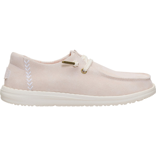 Women's Wendy Craft Suede Shoes in Whisper Pink