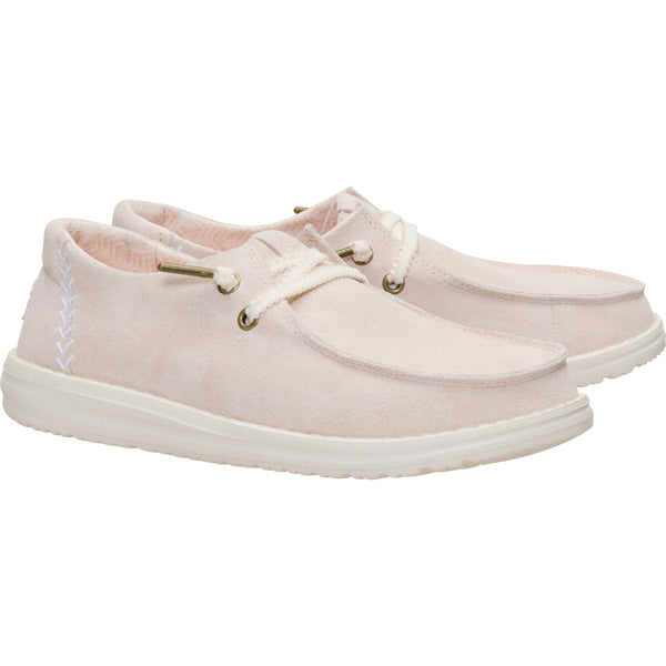 Women's Wendy Craft Suede Shoes in Whisper Pink