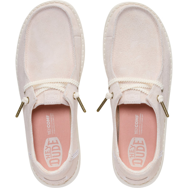 Women's Wendy Craft Suede Shoes in Whisper Pink