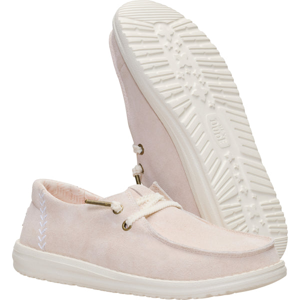 Women's Wendy Craft Suede Shoes in Whisper Pink